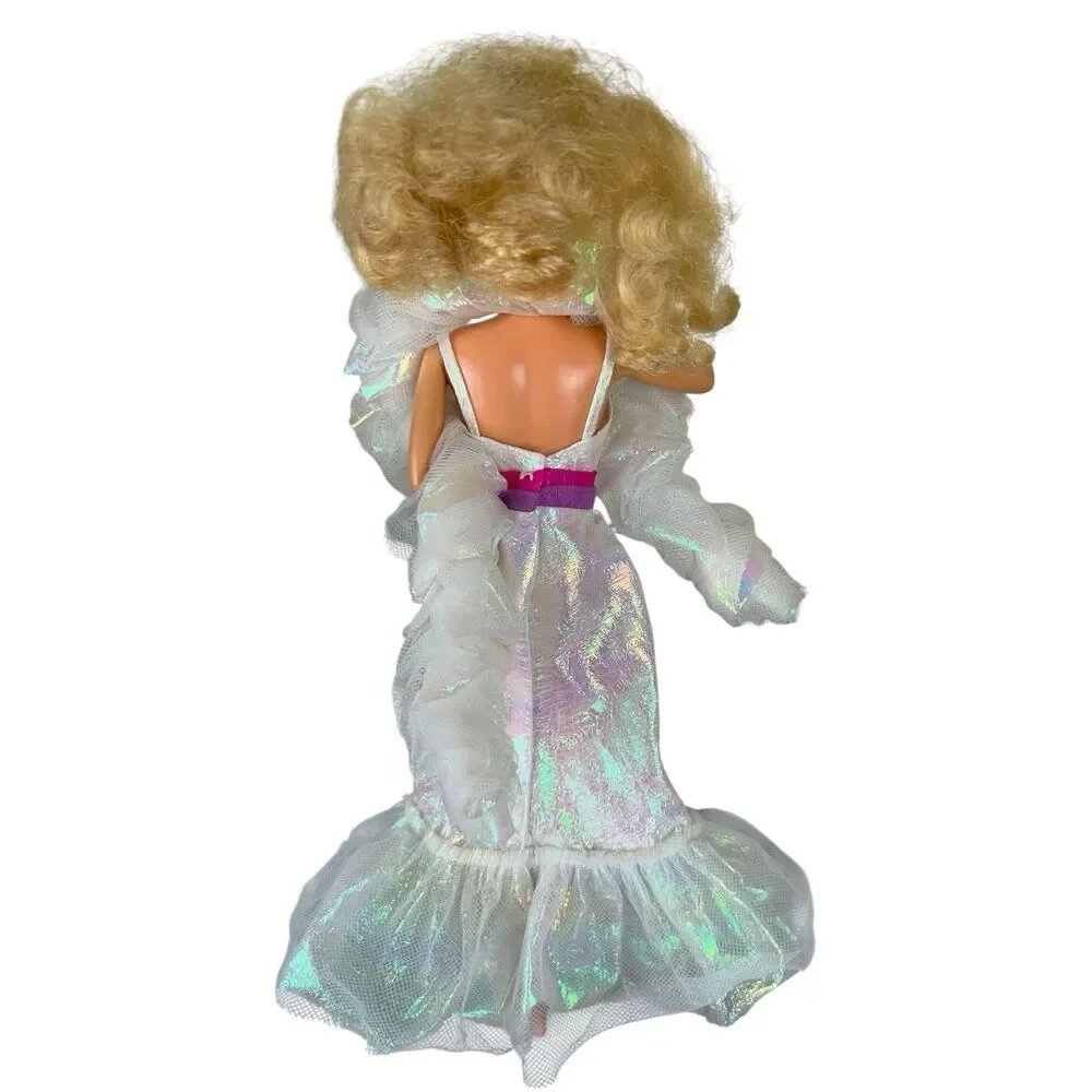 VTG 1983 Crystal Barbie & Ken Dolls  *used see description